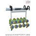 Стойка за BODY PUMP сетове (тежести и лостове) на колела
